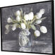 Florals Collection Black Canvas