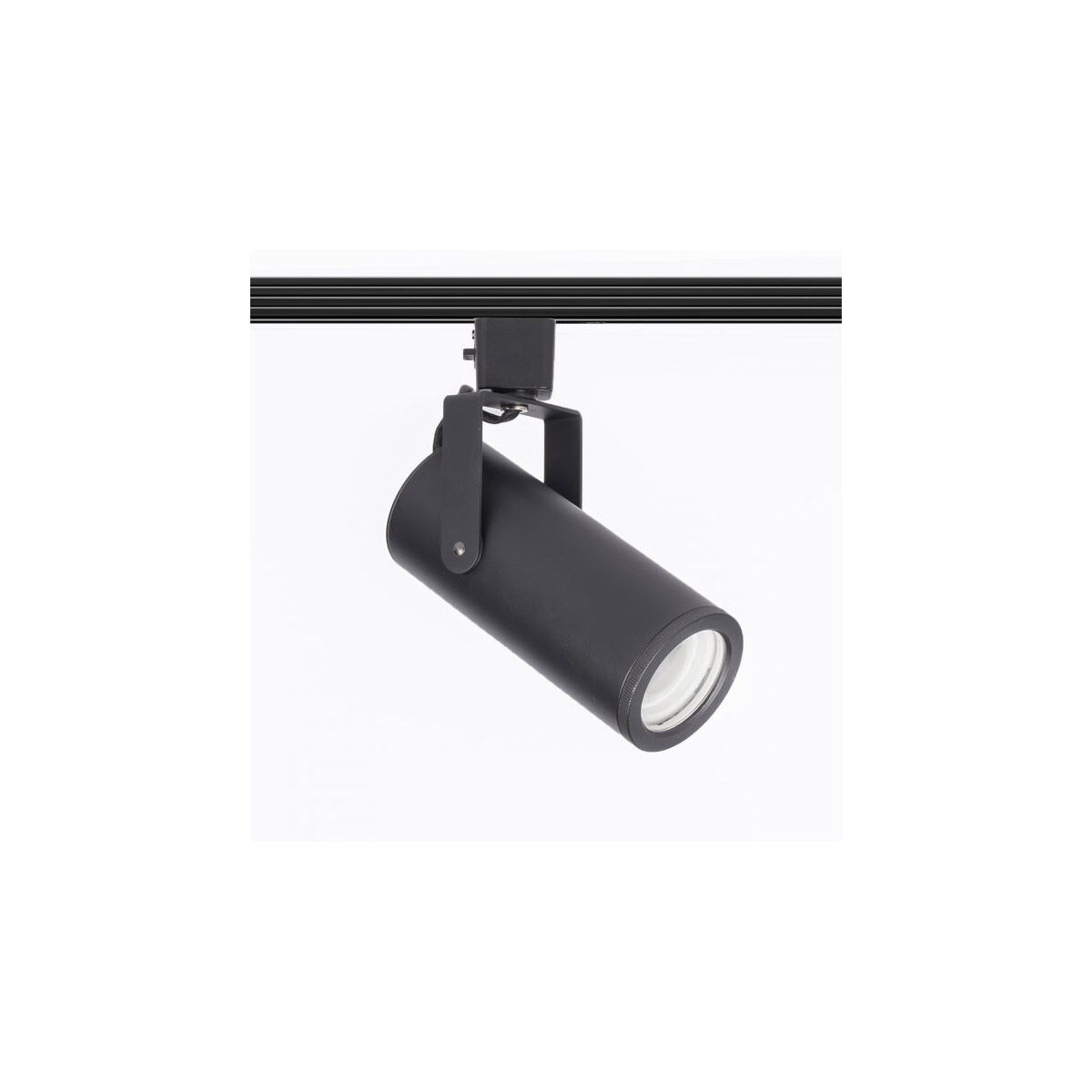 Silo 1 Light 120 Black Track Head Ceiling Light in 3500K
