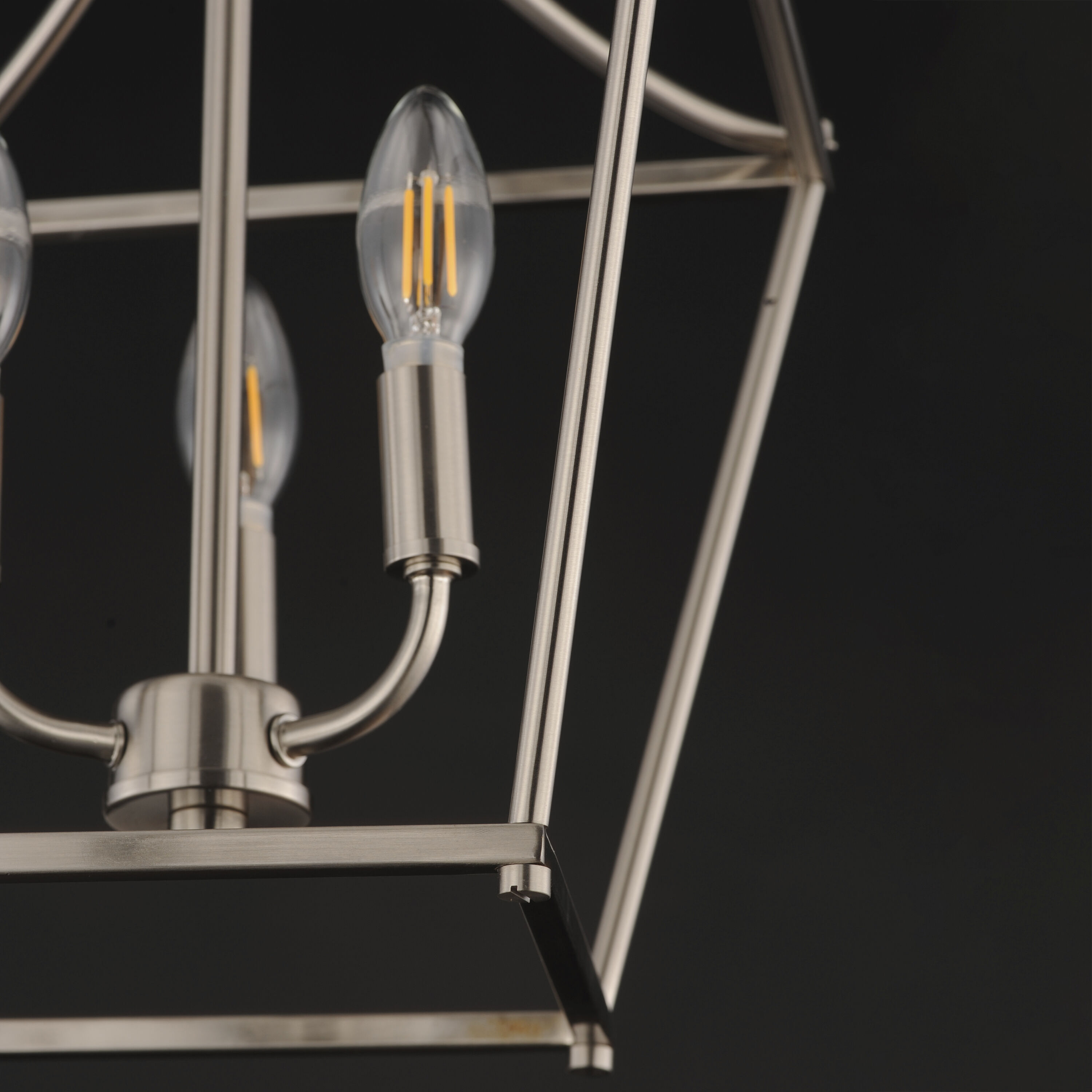 Clifton 3 Light 11.5 inch Satin Nickel Single Pendant Ceiling Light