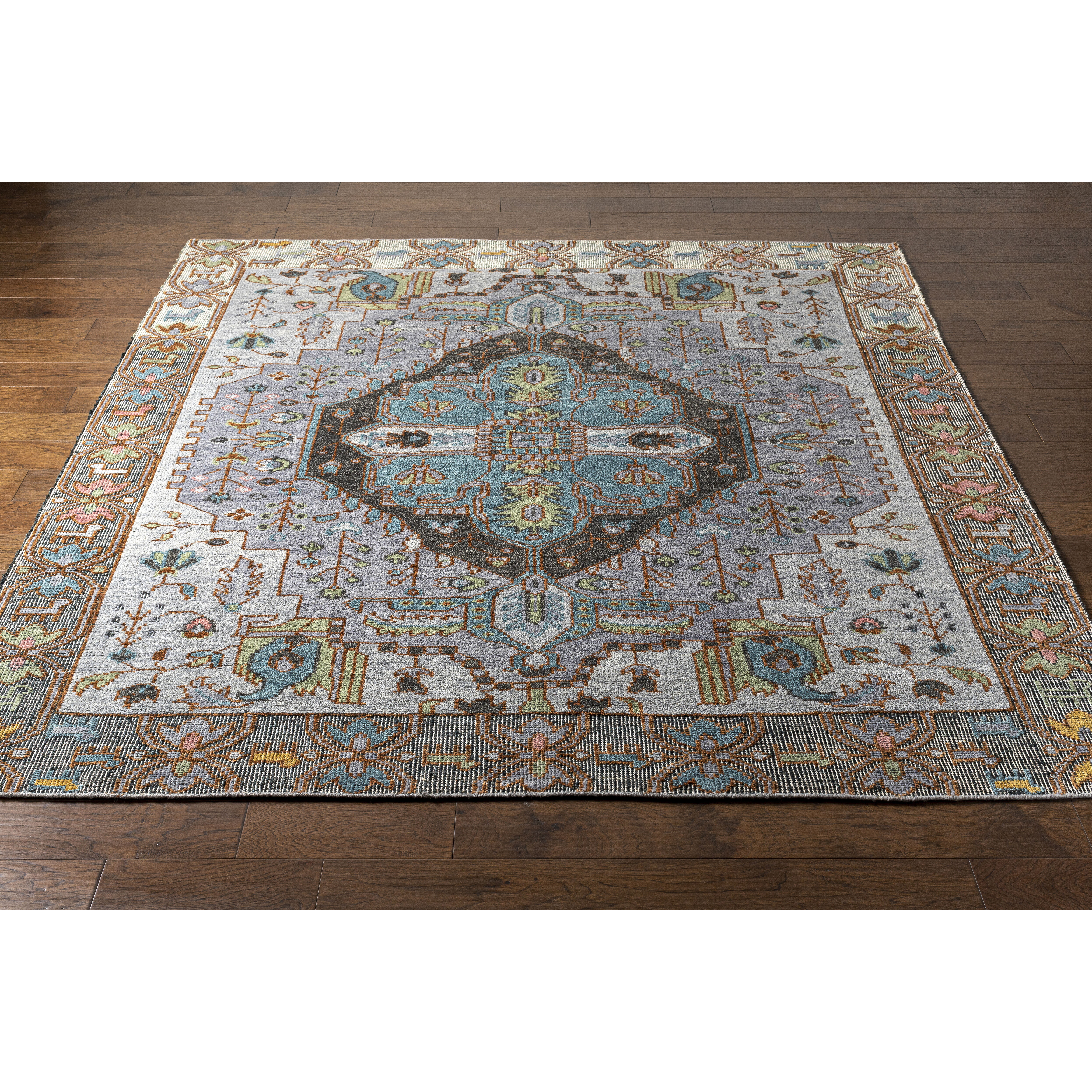 St Moritz 144 X 106 inch Blue Rug in 9 X 12, Rectangle