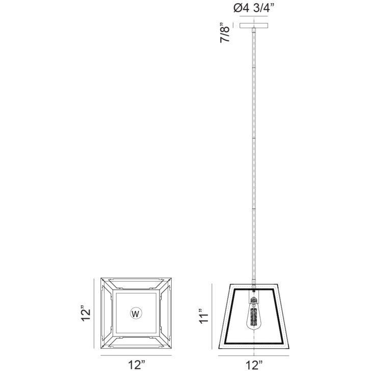Rosalie 1 Light 12 inch White and Aged Gold Brass Pendant Ceiling Light
