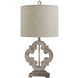 Tuscany Cream 30 inch 150.00 watt Tuscany Cream Table Lamp Portable Light
