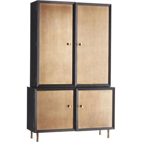 Kilpatrick Burnished Gold Leaf Cabinet