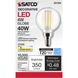 Lumos LED Candelabra Candelabra 4.00 watt 2700K LED Filament
