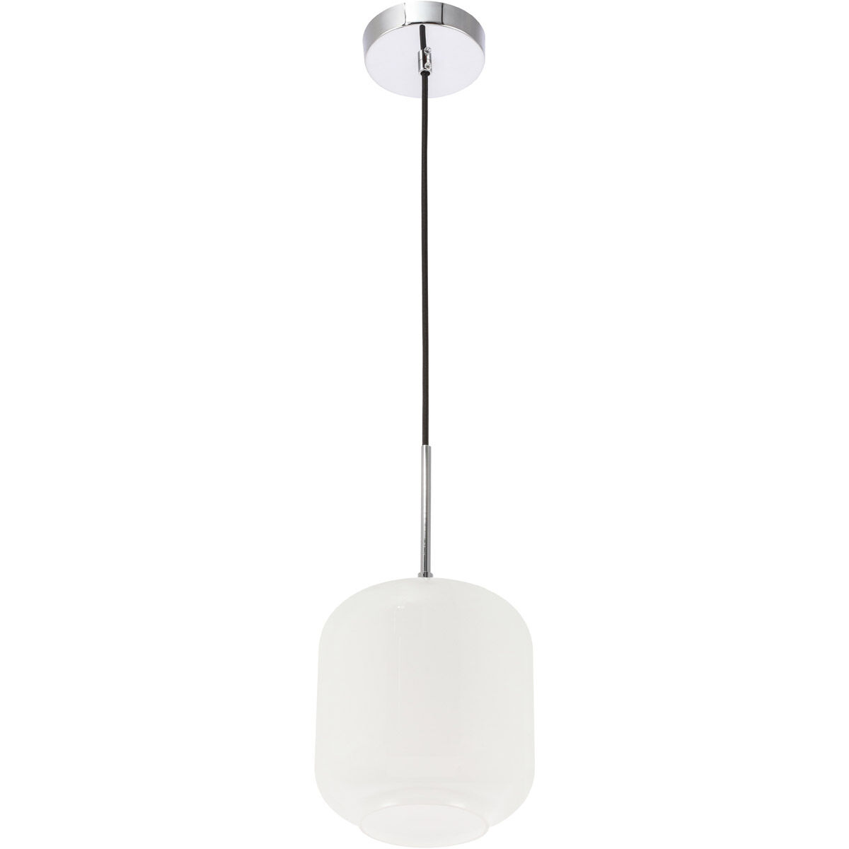 Collier 1 Light 7.3 inch Chrome Pendant Ceiling Light