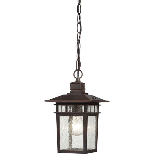 Cove Neck 1 Light 7 inch Rustic Bronze Outdoor Hanging Lantern