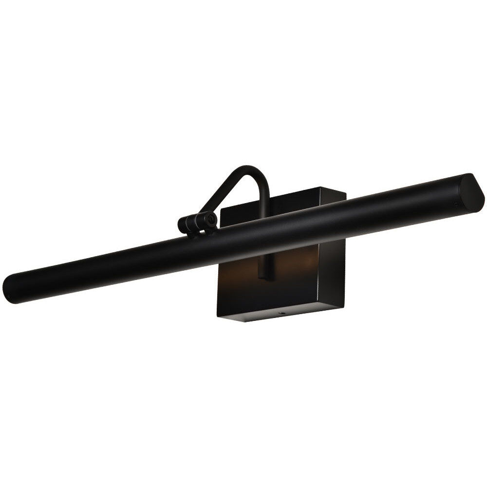 Procyon 24 inch Black Bathroom Vanity Light Wall Light