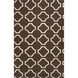 Fallon 36 X 24 inch Dark Brown, Beige Rug