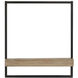 Anita 17.7 X 15.7 X 5.9 inch Black Shelf