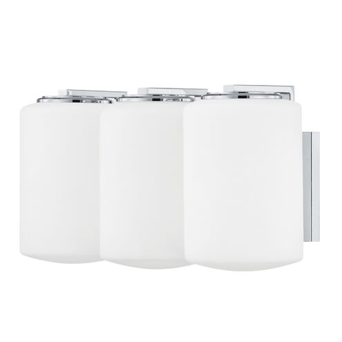 Chantal 3 Light 15.5 inch Polished Chrome Bath Bracket Wall Light