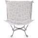 Syros Fog Outdoor Puff Scroll Chair