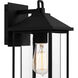 Fletcher 1 Light 11 inch Earth Black Outdoor Wall Lantern