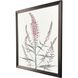Pink Veronique Pink and Green and Multi Framed Art, Propac