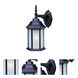 Craftsman 2 1 Light 13 inch Matte Black Exterior Wall Mount