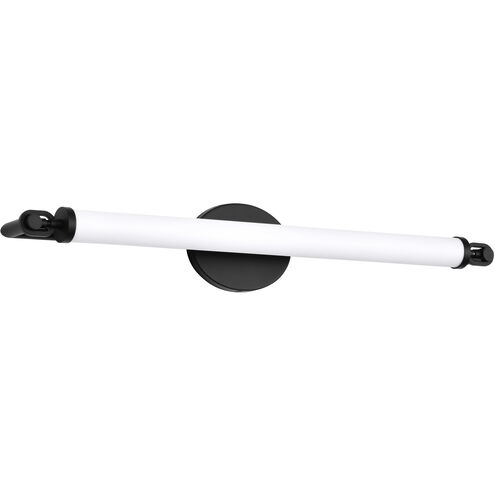 Edgeworth LED 27.75 inch Matte Black Vanity Light Wall Light