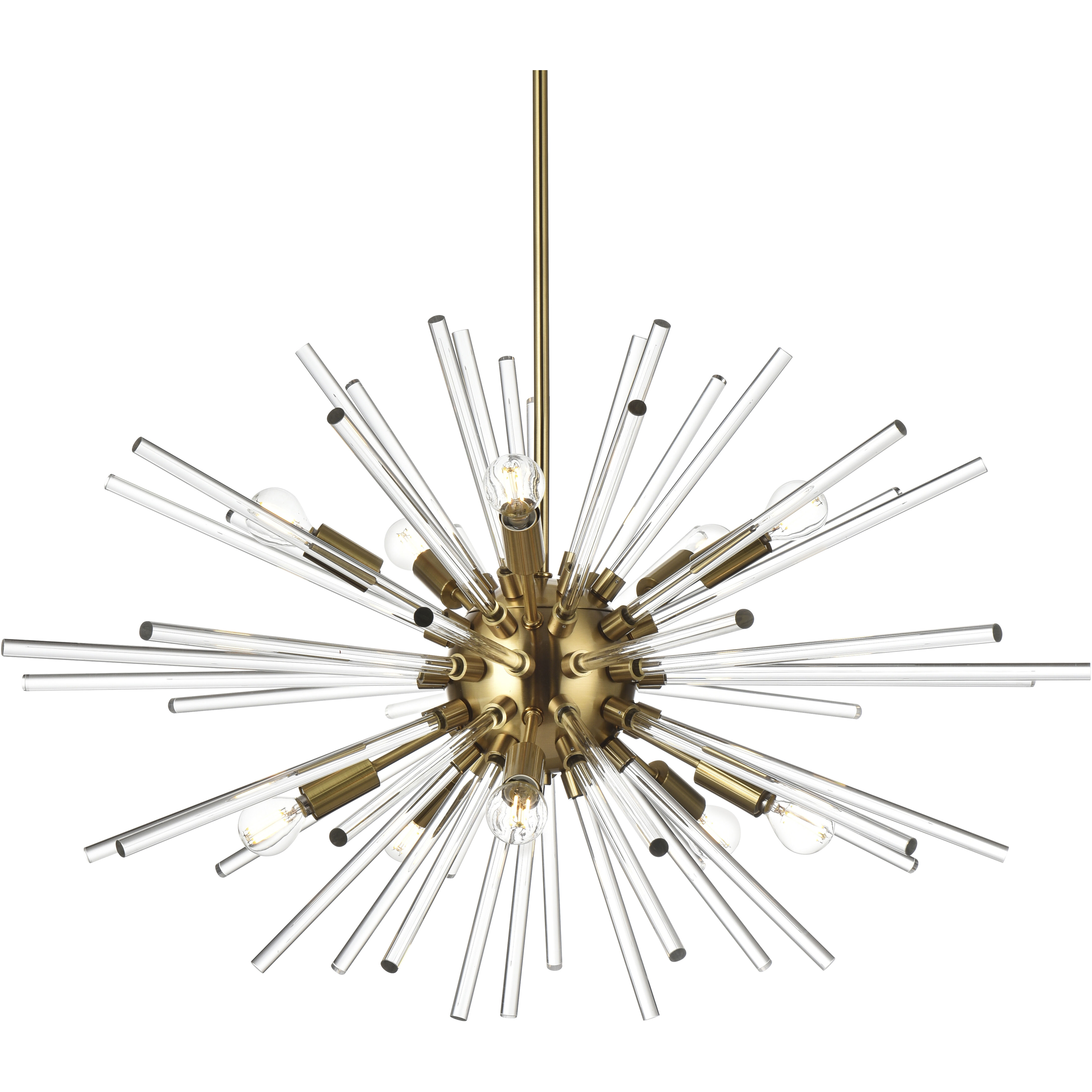 Sienna 10 Light 32 inch Gold Pendant Ceiling Light