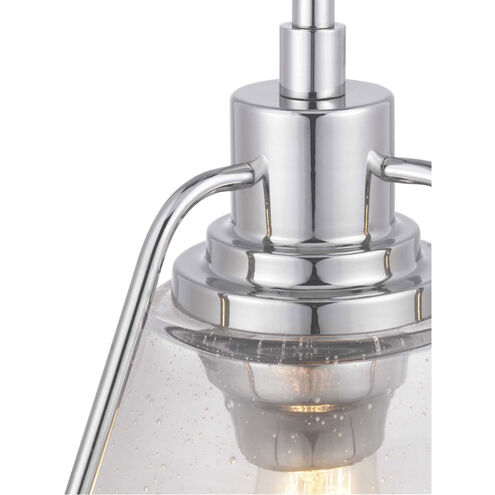 Range 1 Light Polished Nickel Pendant Ceiling Light