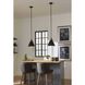 Hinton 1 Light 12.25 inch Matte Black Pendant Ceiling Light