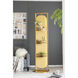 Full 78.7 X 18.1 inch Gold Mirror