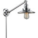Railroad 21 inch 3.50 watt Polished Chrome Swing Arm Wall Light, Franklin Restoration