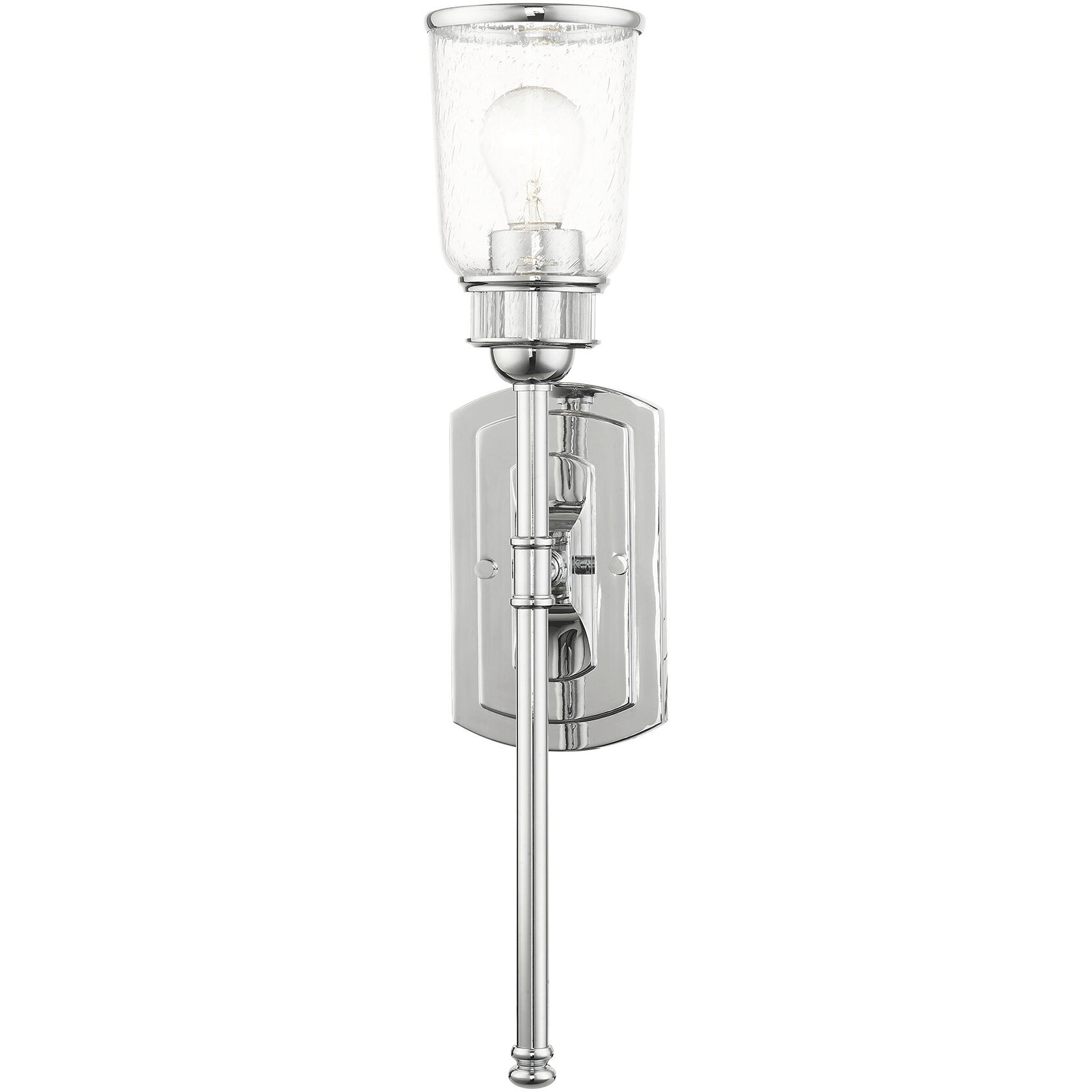 Lawrenceville 1 Light 5 inch Polished Chrome Single Sconce Wall Light