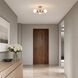 Sean Lavin Clybourn 3 Light 21 inch Satin Brass Semi-Flush Mount Ceiling Light