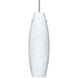 Suzi 18 1 Light Satin Nickel Cord Pendant Ceiling Light