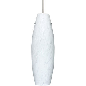 Suzi 18 1 Light Satin Nickel Cord Pendant Ceiling Light