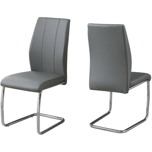 Plymouth Grey Dining Chair, 2-Piece Set