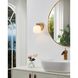 Valentina 1 Light 6.25 inch Champagne Gold Vanity Light Wall Light