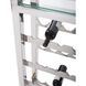 Graves 74.75 X 19.75 inch Silver Bar Etagere