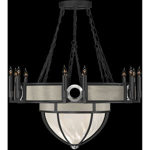 Mirage 15 Light 35.75 inch Black Chandelier Ceiling Light