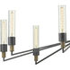 Delgado 8 Light 51.75 inch Antique Black Chandelier Ceiling Light