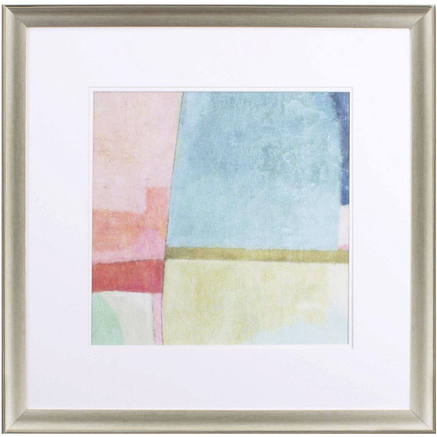 Bon Bons Pink and Blue and Green Framed Art, Propac