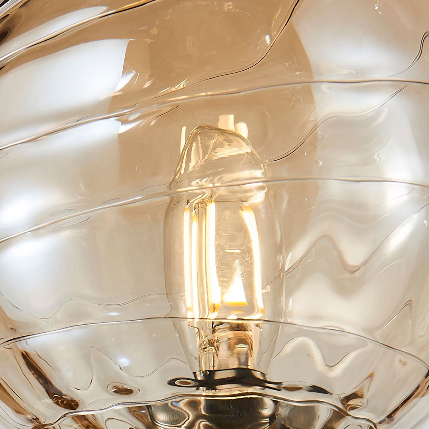 Gem Wall Sconce Wall Light in Amber