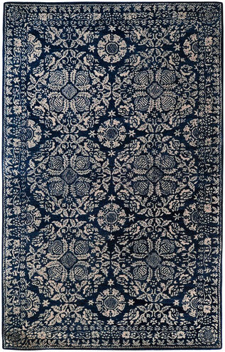Hendrick 168 X 120 inch Dark Blue Rug, Rectangle