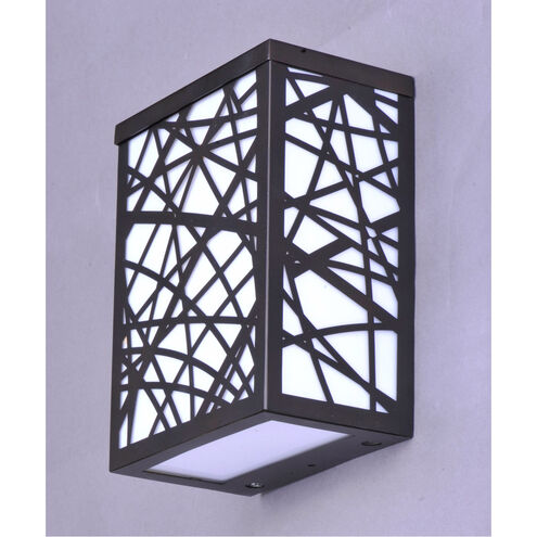 Inca LED LED 7.5 inch Bronze Outdoor Wall Sconce