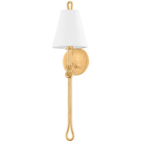 Alburgh 1 Light 6.75 inch Vintage Gold Leaf Wall Sconce Wall Light