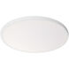Argo 1 Light 19 inch White Flush Mount Ceiling Light