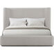 Maxwell Obsidian California King Bed, Wooden, Upholstered
