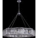 Corda 12 Light 38 inch Polished Chrome Pendant Ceiling Light