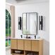 Colton LED 24 inch Textured Black Vanity Light Wall Light
