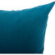 Seascape 20 inch Seascape Turquoise Outdoor Pillow