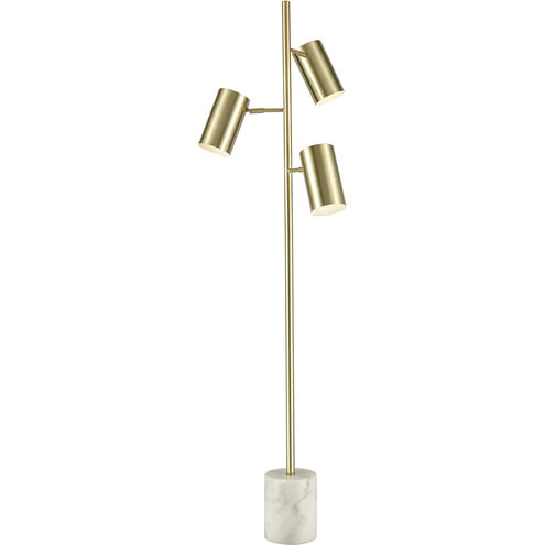 Dien 64 inch 7.00 watt White Floor Lamp Portable Light