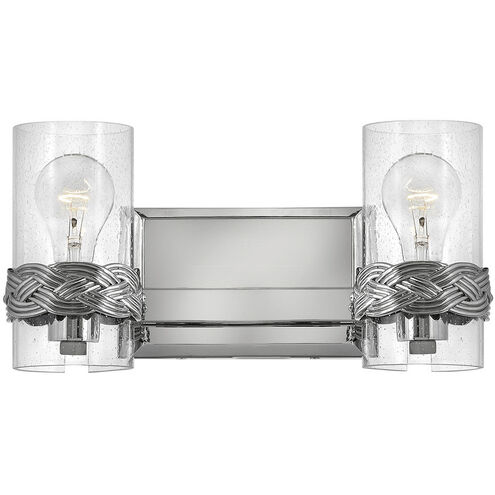 Nevis LED 14 inch Polished Nickel Vanity Light Wall Light