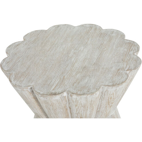 Annie Side Table in Light Washed Wood