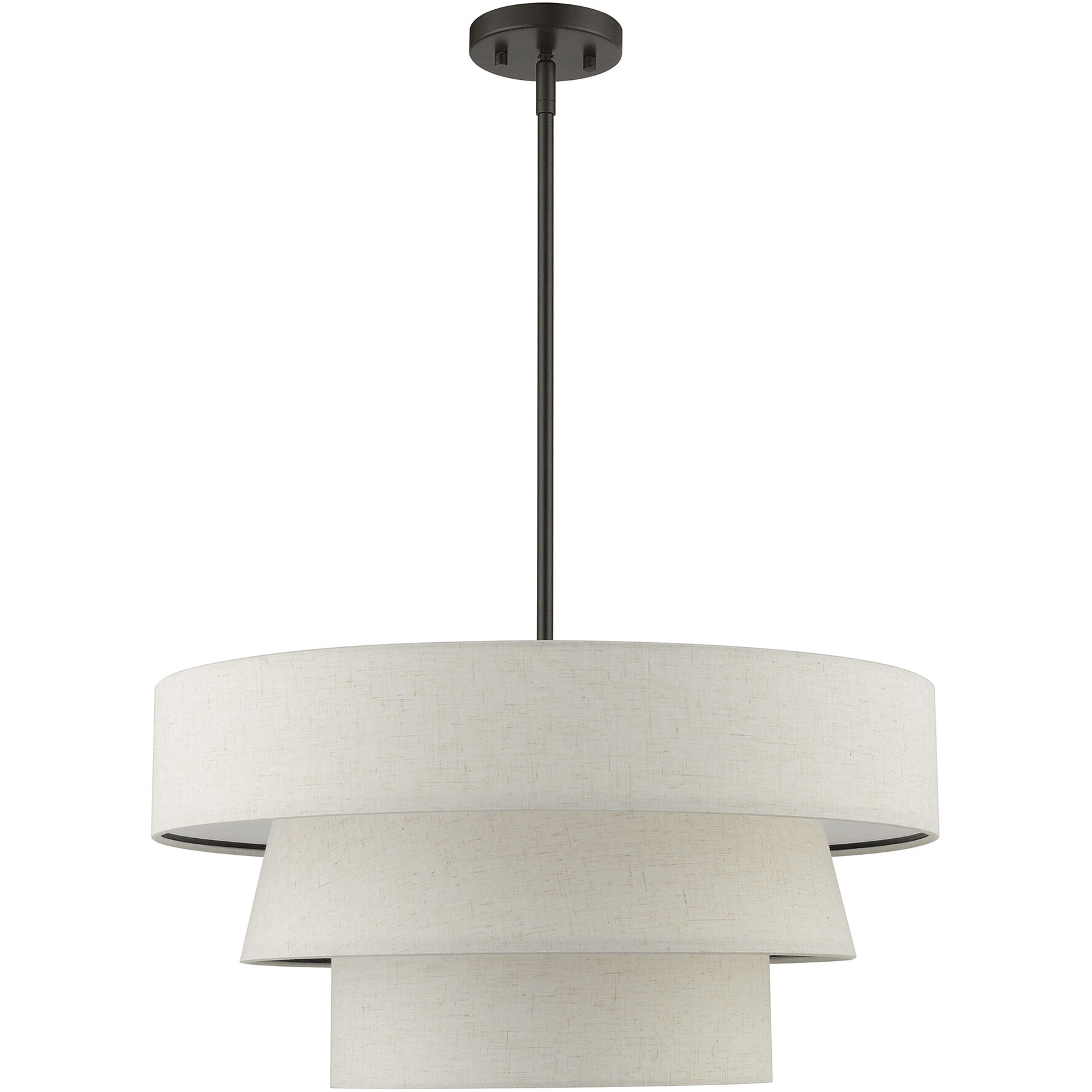 Chandler 4 Light 23 inch English Bronze Pendant Chandelier Ceiling Light