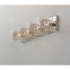 Gem 4 Light 31 inch Polished Chrome Bath Vanity Light Wall Light