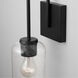 Carter 1 Light 5 inch Matte Black Sconce Wall Light