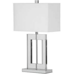 Crystal 25.5 inch 150.00 watt Polished Chrome Decorative Table Lamp Portable Light